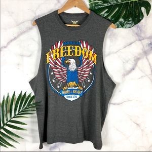 cropped Men’s Muscle Tank Top XL